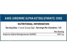 Applied Nutrition AAKG 300g