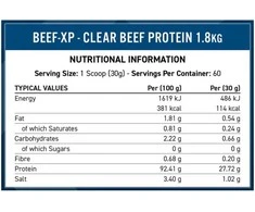 Applied Nutrition Beef XP 1800 g : Skonis - Citrusinių vaisių