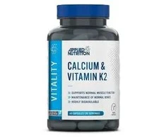 Applied Nutrition Calcium &amp; Vitamin K2 60 kaps.
