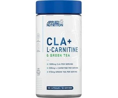 Applied Nutrition CLA + L-Carnitine + Žalias Tea 100 kaps.