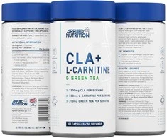 Applied Nutrition CLA + L-Carnitine + Žalias Tea 100 kaps.