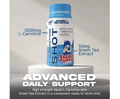 Applied Nutrition L-Carnitine SHOT 60 ml : Skonis - Slush Puppie Mėlyna raspberry