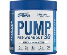 Applied Nutrition Pump 3G Original Pre Workout 375 g su kofeinu