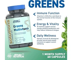 Applied Nutrition Solutions Greens Multivitamin 60 kaps.