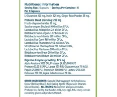 Applied Nutrition Solutions Gut Health 60 kaps. Enzyme + Probiotic