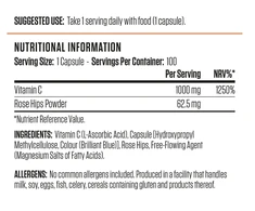 Applied Nutrition Vitamin C with Rose Hips 1000 mg 100 tabl.