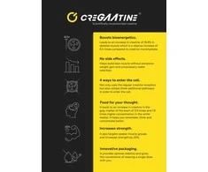 Carnomed CreGAAtine 60 pak. Creatine
