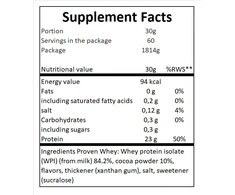 Gaspari Nutrition Proven Whey ISO 1814 g
