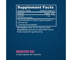 Haya Labs Astaxanthin 5 mg 30 kaps.