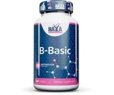 Haya Labs B-Basic (B vitaminų kompleksas) 100 tabl.