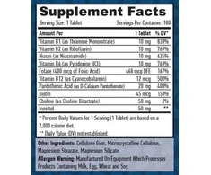 Haya Labs B-Basic (B vitaminų kompleksas) 100 tabl.