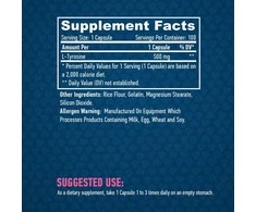 Haya Labs L-Tyrosine 100 kaps.