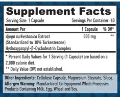 Haya Labs Turkesterone 60 kaps.
