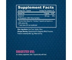 Haya Labs Vitamin K2-Mk7 60 kaps.