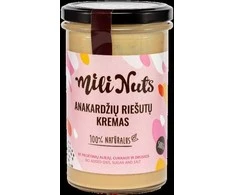 Milinuts Mili Nuts Anakardžių riešutų kremas