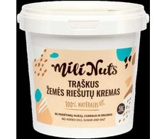 Milinuts Mili Nuts Traškus žemės riešutų kremas