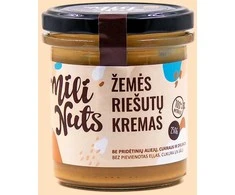 Milinuts Mili Nuts Žemės riešutų kremas glotnus