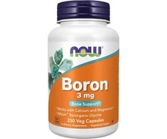 Now Foods Now Boron 3 mg 100 kaps boras