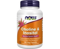 Now Foods Now Choline and Inositol 100 kaps.