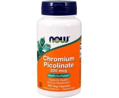 Now Foods Now Chromium Picolinate 200 mcg 100 kaps.