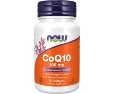 Now Foods Now CoQ10 (Koenzym Q10) 100 mg 50 kaps.