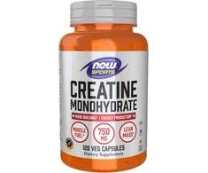 Now Foods Now Creatine Monohydrate 750 mg 120 kaps.