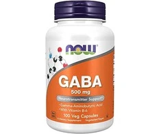 Now Foods Now GABA 750 mg 100 kaps.