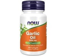 Now Foods Now Garlic Oil 1500 mg 100 kaps.