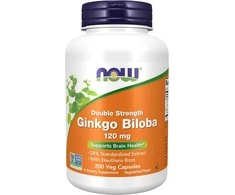 Now Foods Now Ginkgo Biloba Double Strength 120 mg 100 kaps.
