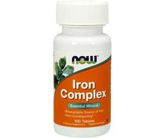 Now Foods NOW Iron complex 100 tabl.