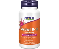 Now Foods Now Methyl B-12 5000 mcg 90 kaps.