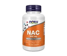 Now Foods NOW NAC with selenium 600 mg 100 veg. kaps.