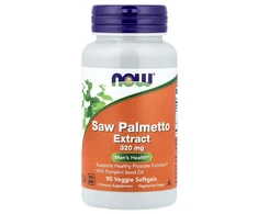 Now Foods Now Saw Palmetto Extract with Pumkin seed oil anz Zinc 80 mg 90 kaps.
