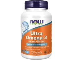Now Foods NOW Ultra Omega 3 500EPA/250 DHA 90 kaps.