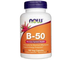 Now Foods Now Vitamin B-50 100 kaps.