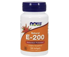 Now Foods Now Vitamin E-200 Natural 100 kaps.