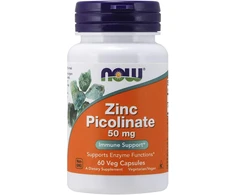 Now Foods NOW Zinc Picolinate 50 mg 60 kaps.