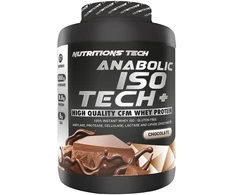 Nutritions Tech Anabolic ISO Tech 2000g Baltymų izoliatas : Skonis - Braškinis