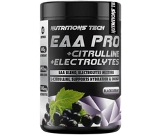 Nutritions Tech EAA Pro+Citruline+Electrolites 400g : Skonis - Juodųjų serbentų