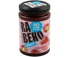 Rabeko Light Jam 230 g Braškių džemas less sugar