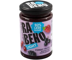Rabeko Light Jam 230 g Miško uogų džemas less sugar