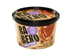 Rabeko Protein spread 250 g : Skonis - Šokoladinis lazdyno riešutų
