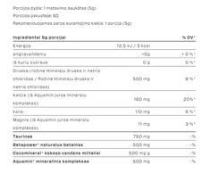 Vast Sports VAST HYDRO 300g 60 porc. elektrolitai