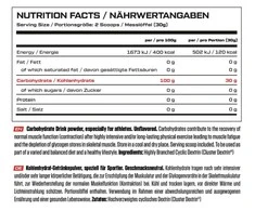 Vast Sports VAST PRO Carbs Cluster Dextrin 900 g. (Cyclic dextrin)