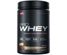 Vast Sports VAST PRO WHEY 900 g baltymai + gertuvė dovanų : Skonis - Šokolado ir žemės riešutų