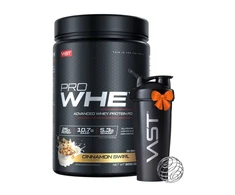 Vast Sports VAST PRO WHEY 900 g baltymai + gertuvė dovanų : Skonis - Dvigubo šokolado