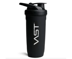Gertuvė Vast Sports VAST Smartshake Stainless Steel Shaker 900 ml Juodas