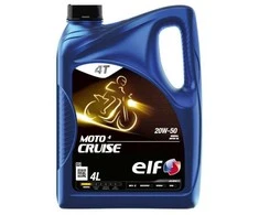 Alyva motociklams ELF MOTO 4 CRUISE 20W50, 4L
