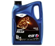 Alyva motociklams ELF MOTO 4 ROAD 10W40, 4L