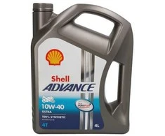 Alyva motociklams Shell Ultra 4 10W40, 4L